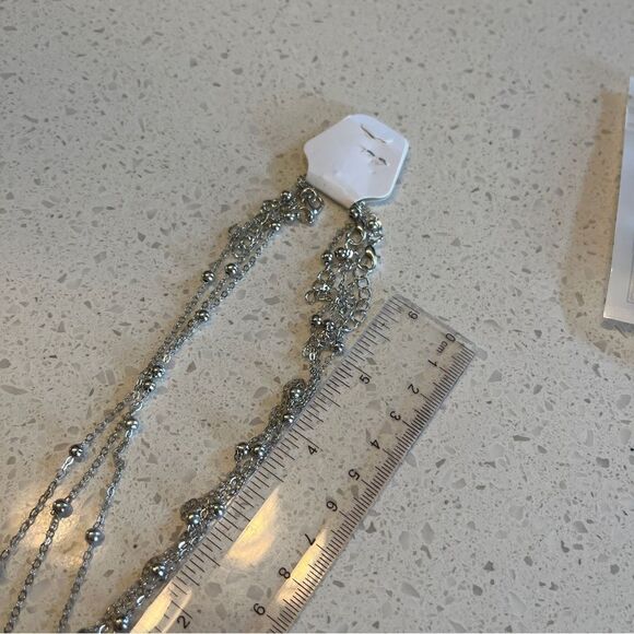 3pcs fake Turquoise cross Western Cowgirl Vintage style Chain Necklace Set - Picture 9 of 12